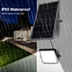 three-sided solar flood light