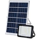 three-sided solar flood light