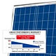 three-sided solar flood light
